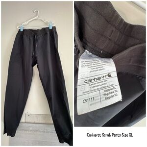Carhartt Black Scrub Pants